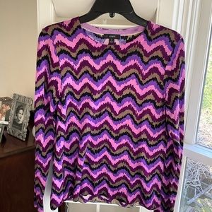 J. Crew Chevron sweater